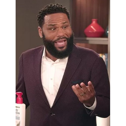 Black-ish Season 8 Andre Johnson Jacquard Blazer